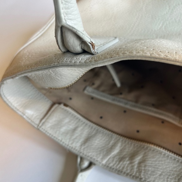 Kate Spade White Genuine Leather Handbag Shoulder Bag - Picture 16 of 16